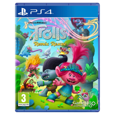 PS4 mäng Trolls Remix Rescue